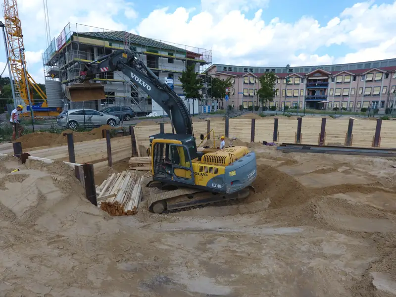 Baustelle in Berlin und Brandenburg