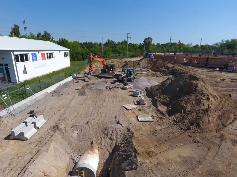 Baustelle in Berlin und Brandenburg