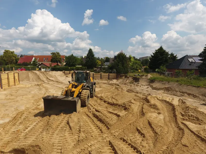 Baustelle in Berlin und Brandenburg