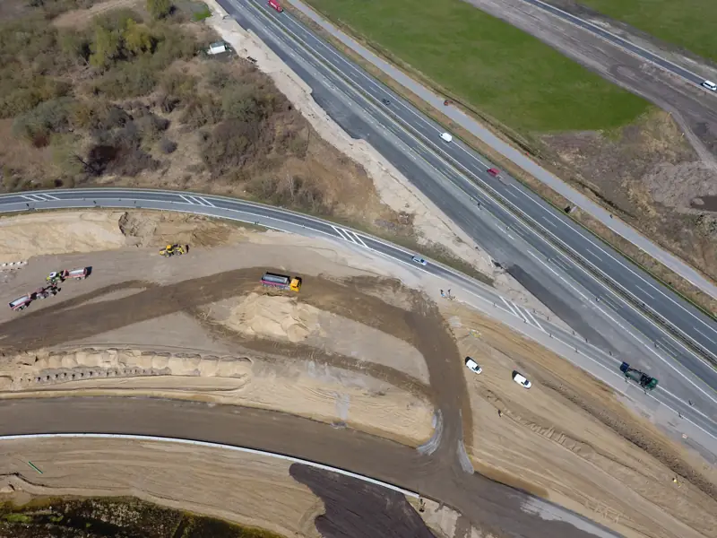 Baustelle in Berlin und Brandenburg